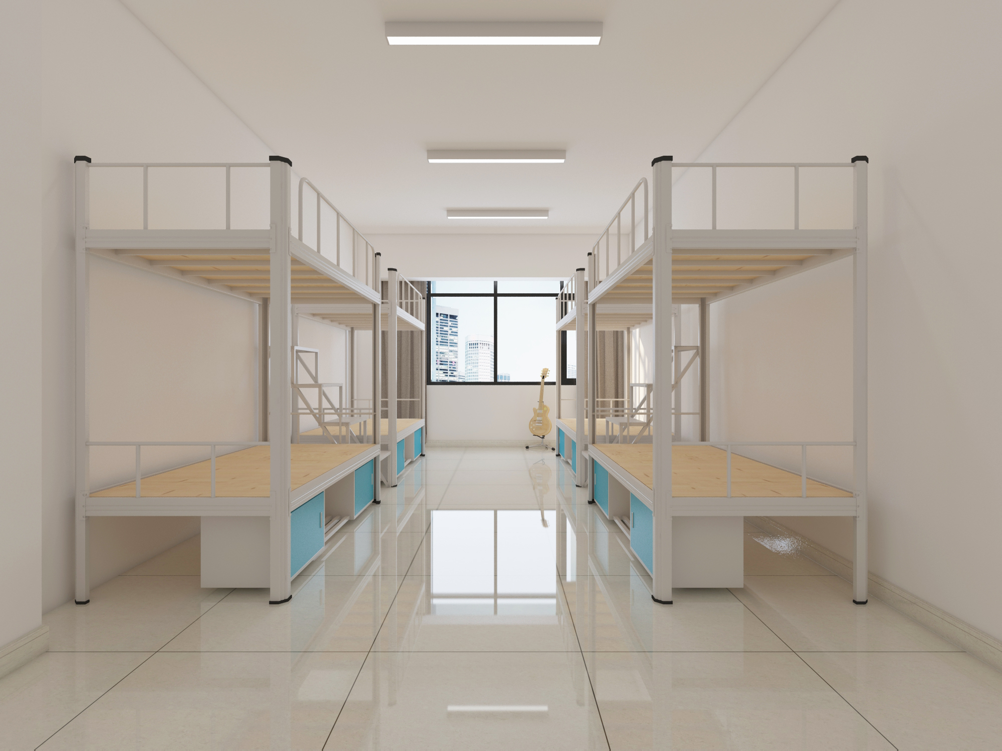  普通宿舍員工上下鋪鐵床多少錢(qián)