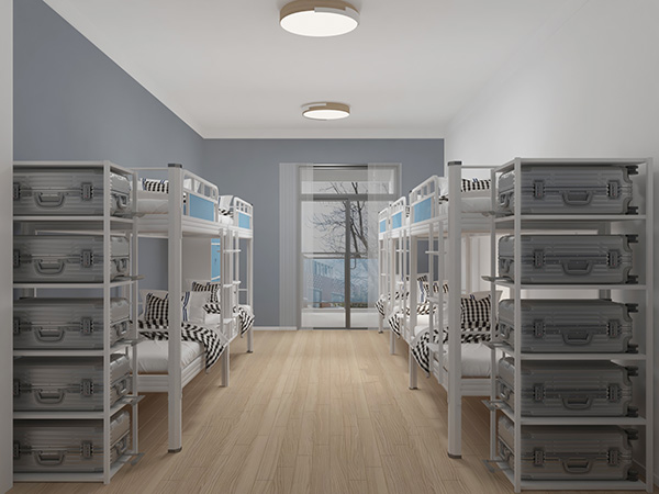 工地宿舍上下鋪鐵床有響動怎么辦？