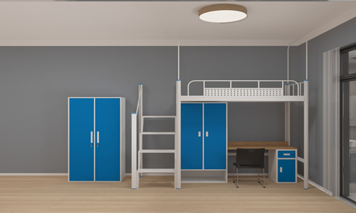 員工宿舍的上下鋪鐵床一般寬為多少？