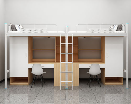 學校宿舍雙層鐵床都有哪些款式？