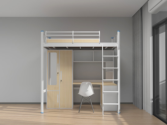 學(xué)校上下鋪鐵床什么樣子？